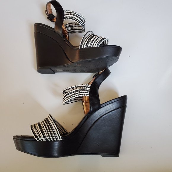 BCBGeneration BG-Callista wedge heels black white - Picture 3 of 10